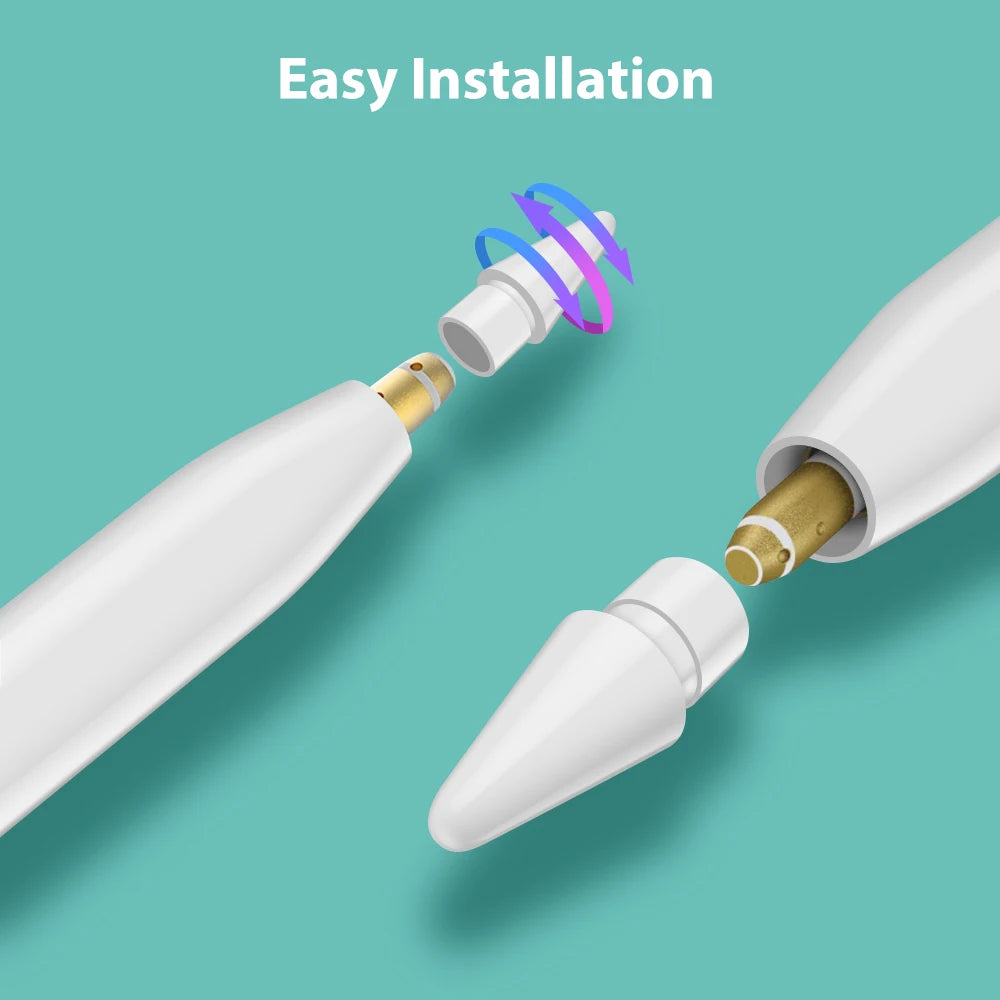 Tips for Apple Pencil 1/2 2B 4.0 2Pcs Goojodoq