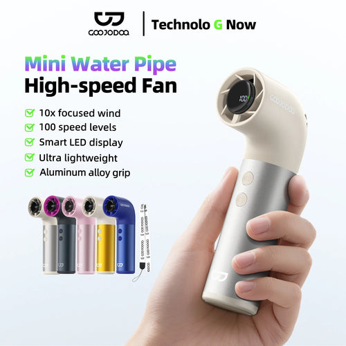High-Speed Rechargeable Portable Fan Goojodoq GFS010