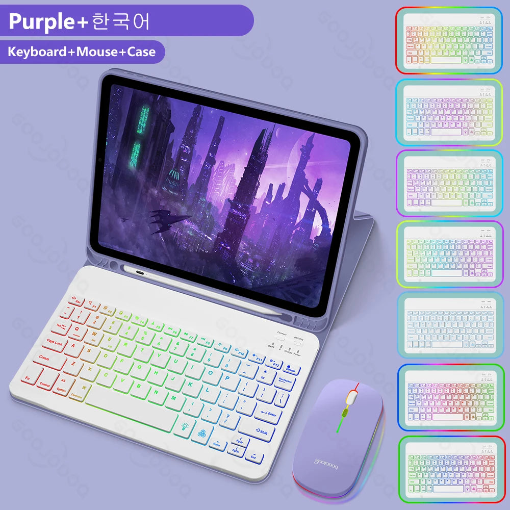 Magic Keyboard and Mouse For iPad Goojodoq