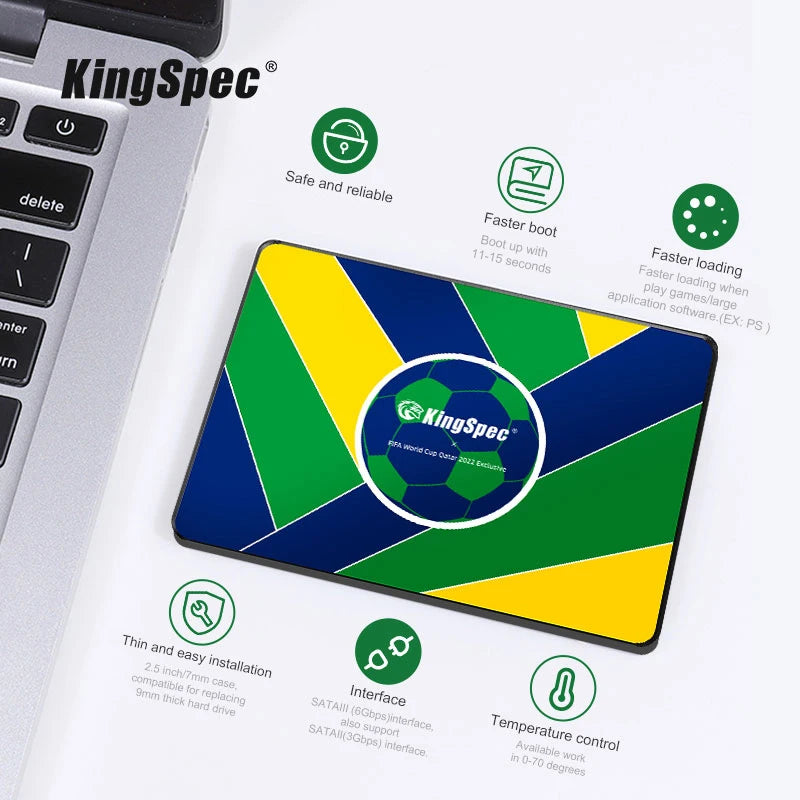 KingSpec SATA III 2.5” Internal SSD