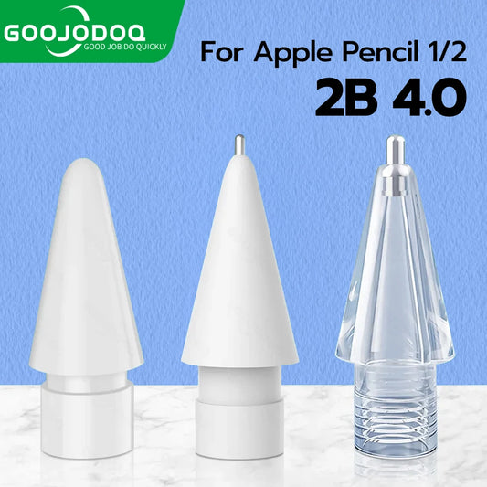 Tips for Apple Pencil 1/2 2B 4.0 2Pcs Goojodoq