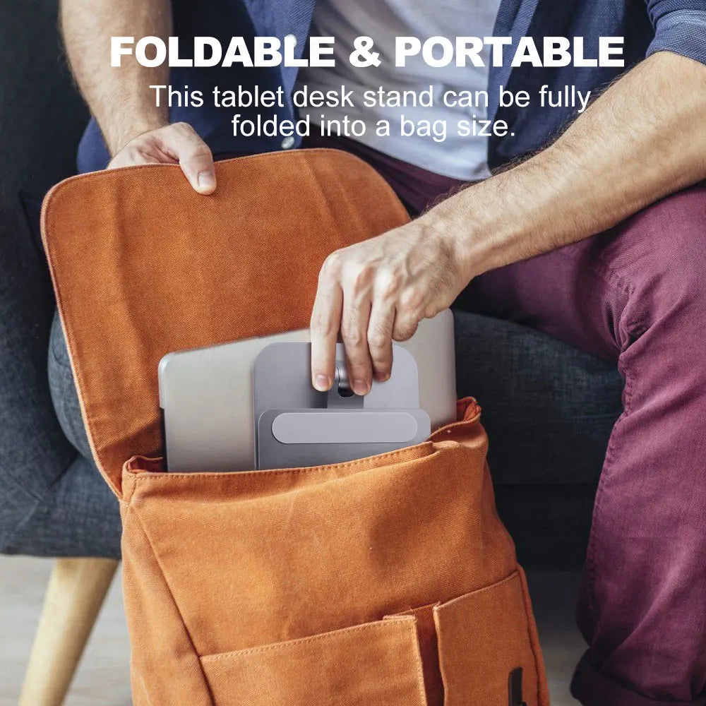 Tablet Stand Holder 360º Rotation Metal Goojodoq
