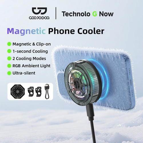 2-in-1 Magnetic Cooler for Phone and Tablet