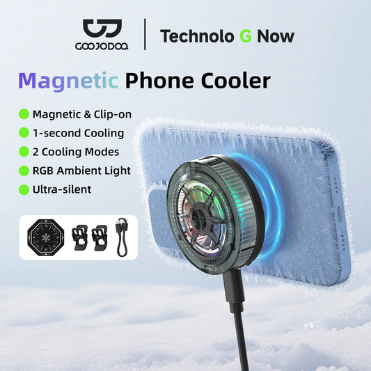 2-in-1 Magnetic Cooler for Phone and Tablet