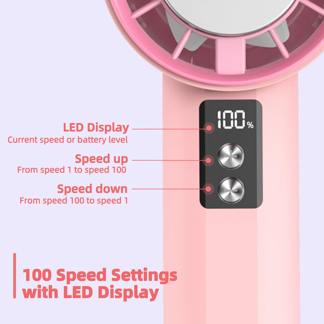 Handheld Fan Semiconductor Refrigeration Goojodoq