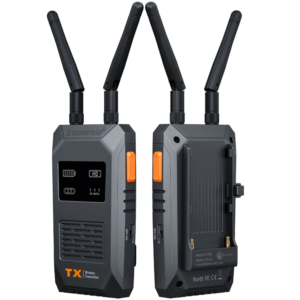 Lemorele R1100 Wireless HDMI Extender 1080P 60Hz 200m