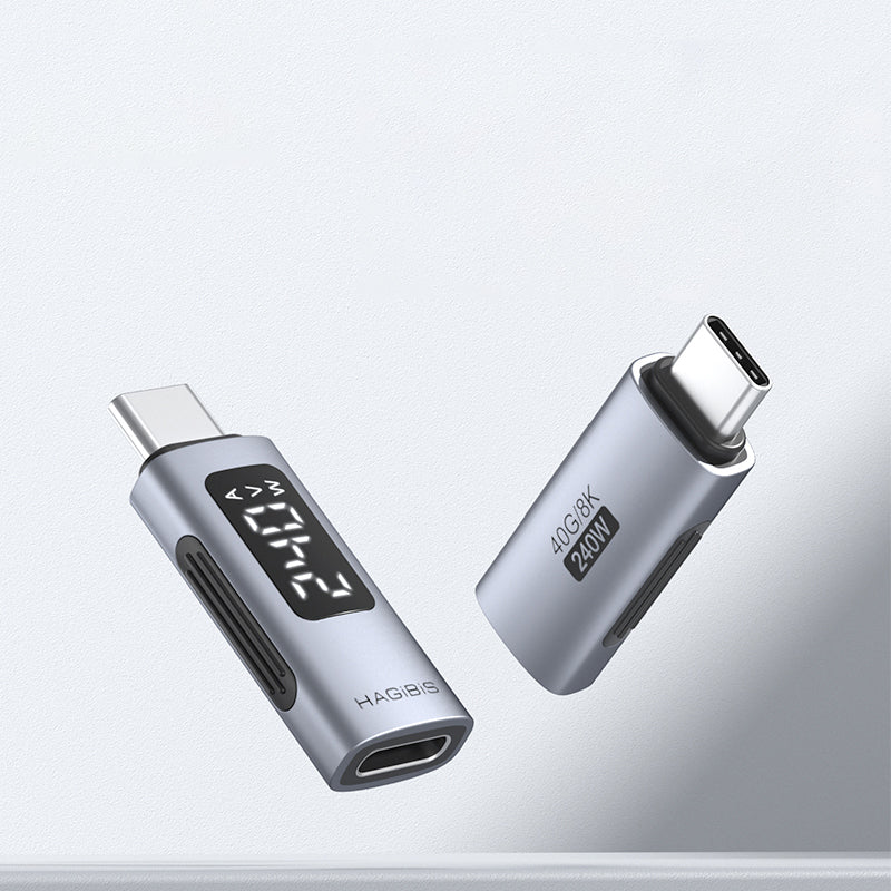 Hagibis LED Display 240W USB C Adapter