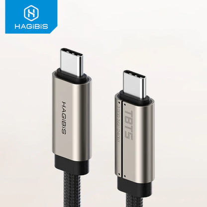 Hagibis Thunderbolt 5 USB-C Cable 120Gbps 240W 16K