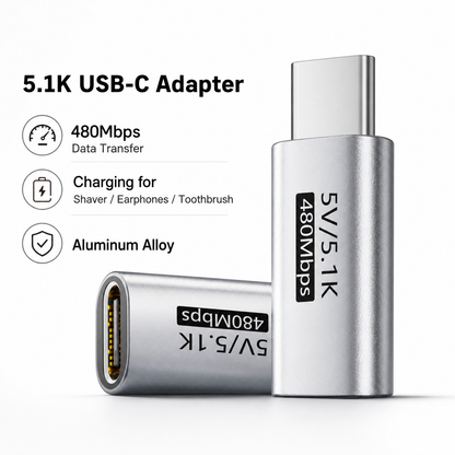 USB-C 5V Pull-Down Resistor Adapter