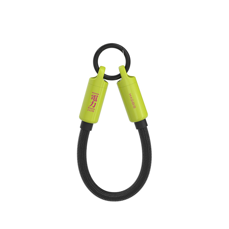 Hagibis Lanyard Cable 240W Keychain Charger