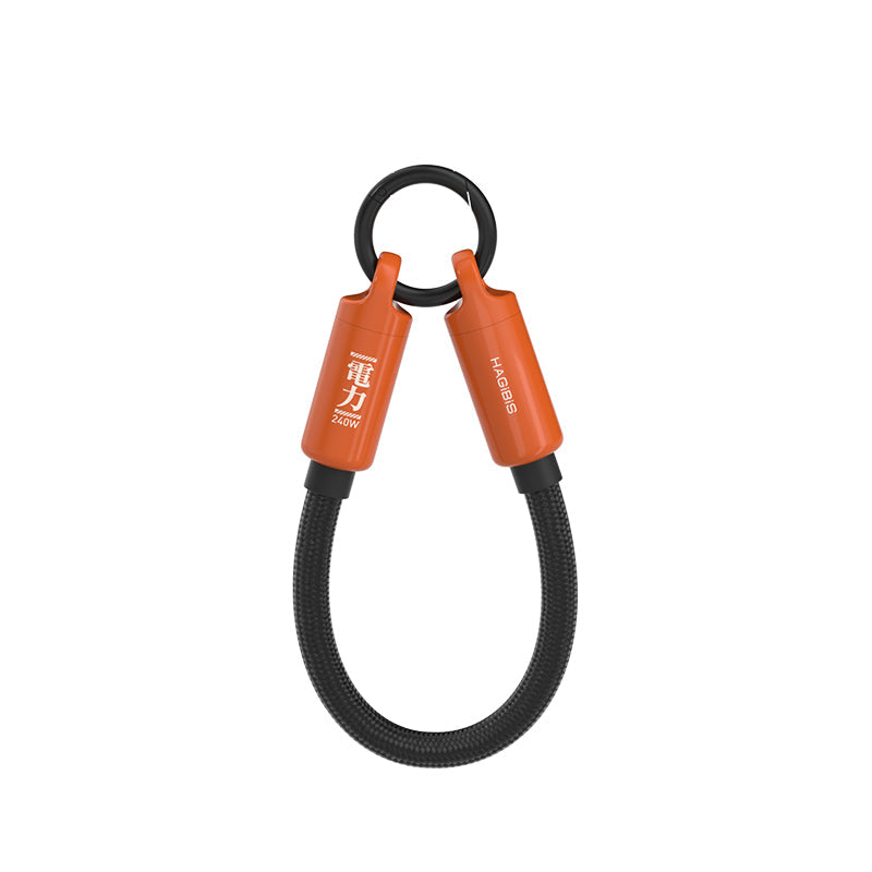 Hagibis Lanyard Cable 240W Keychain Charger