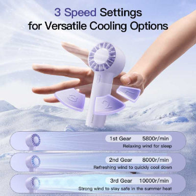 Baseus GoTrip DT1 Mini Turbine Handheld Fan