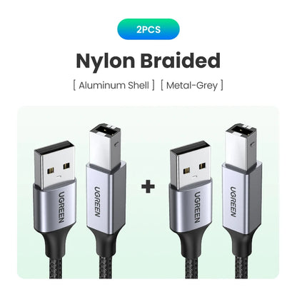 UGREEN USB Printer Cable USB 2.0 Type A