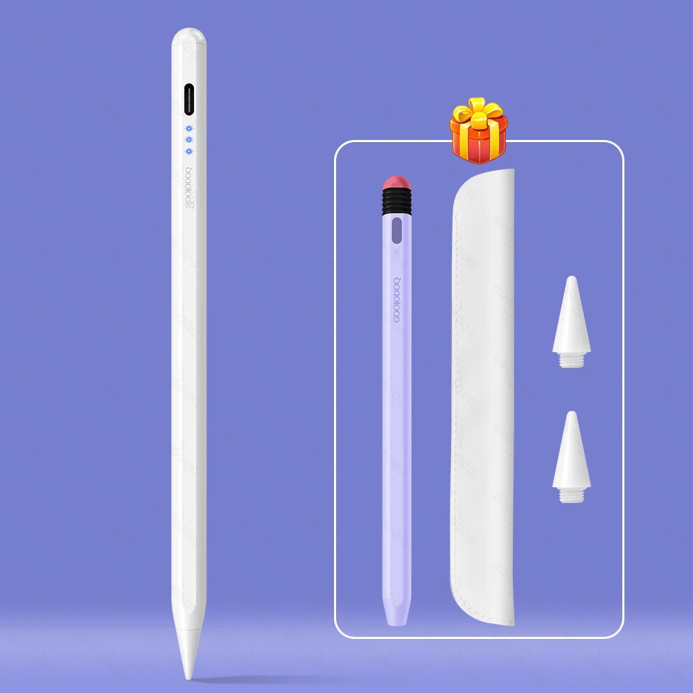 Stylus Pencil with Palm Rejection & Tilt Sensor for iPad Goojodoq