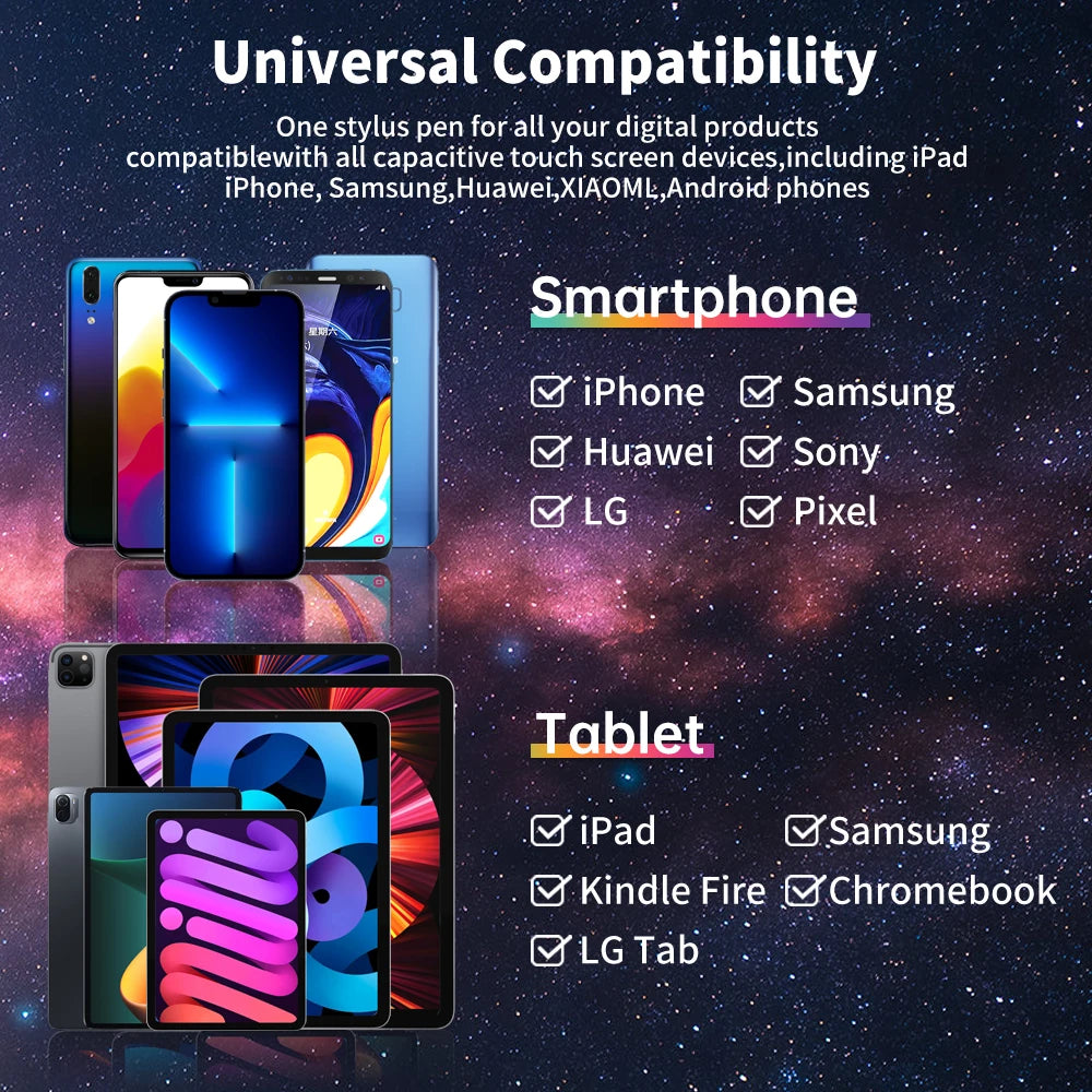 Universal Stylus Pen GD02 for iPad and Android Goojodoq