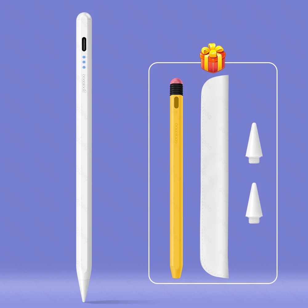 Stylus Pencil with Palm Rejection & Tilt Sensor for iPad Goojodoq