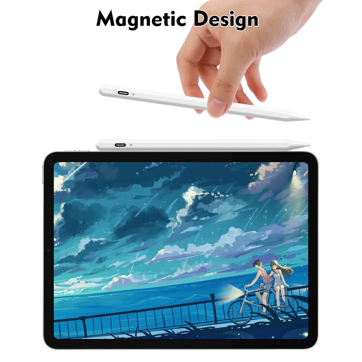 Apple Pencil Bluetooth for iPad 2018-2021 Goojodoq