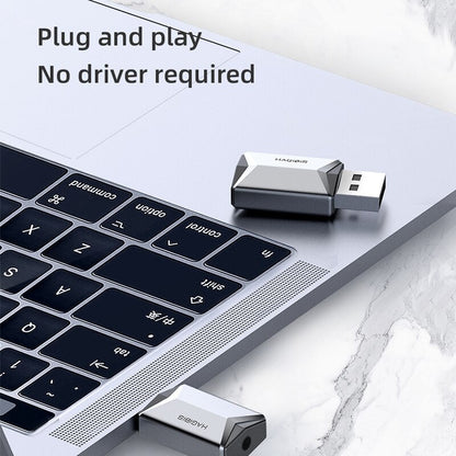 2 in 1 USB sound card HAGIBIS