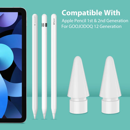 Tips for Apple Pencil 1/2 2B 4.0 2Pcs Goojodoq