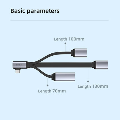 Hagibis 4 in 1 Type-C Extension Cable