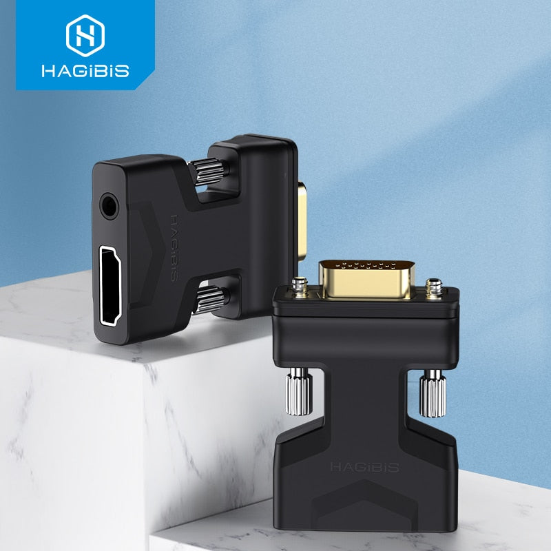 HDMI to VGA Adapter Hagibis