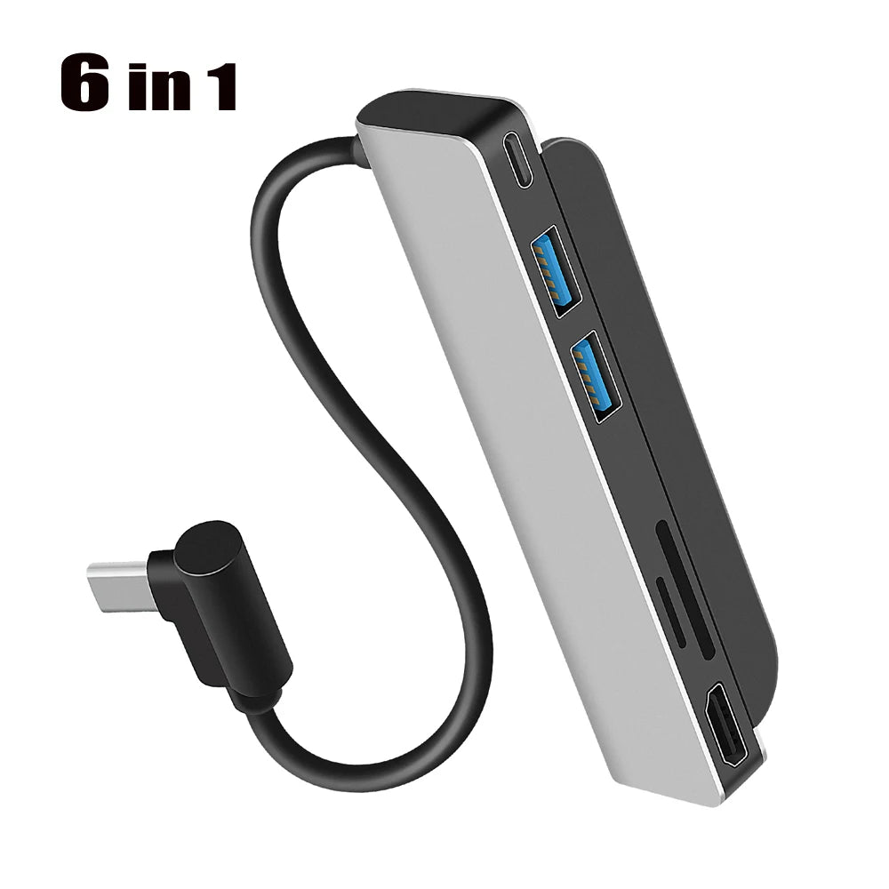 Goojodoq Type C Hub 6 in 1