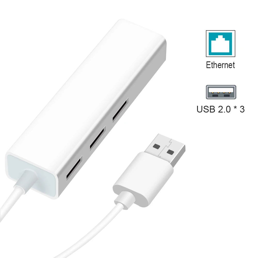 Goojodoq USB Ethernet USB Hub to RJ45