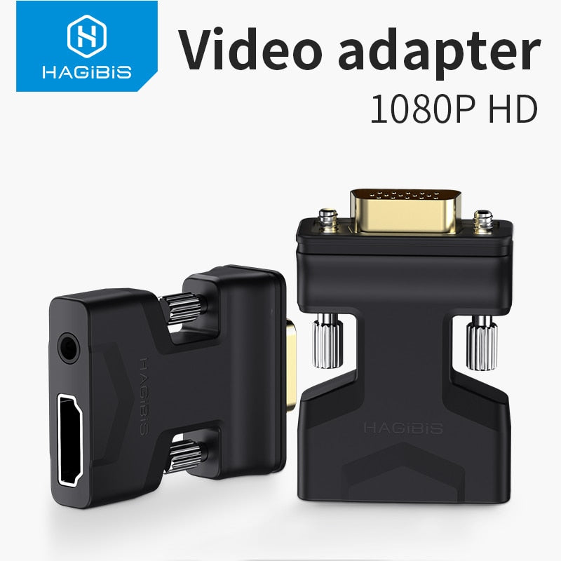 HDMI to VGA Adapter Hagibis