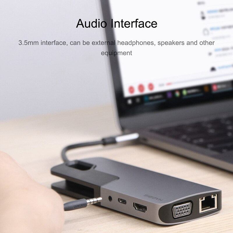 11 in 1 USB-C Hub Hagibis