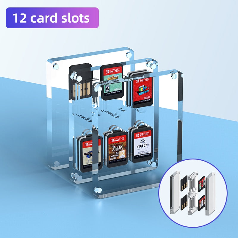 Hagibis Game Card Case for Nintendo Switch