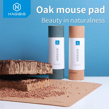 Hagibis Oak Mouse Pad