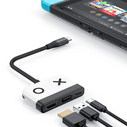 Nintendo Switch/OLED Dock HDMI USB C Goojodoq