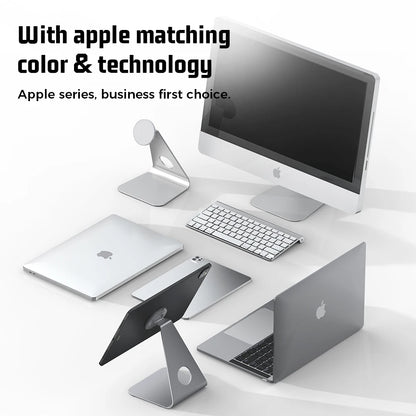 iMac-Style Magnetic Desk Mount – iPhone & iPad Compatible
