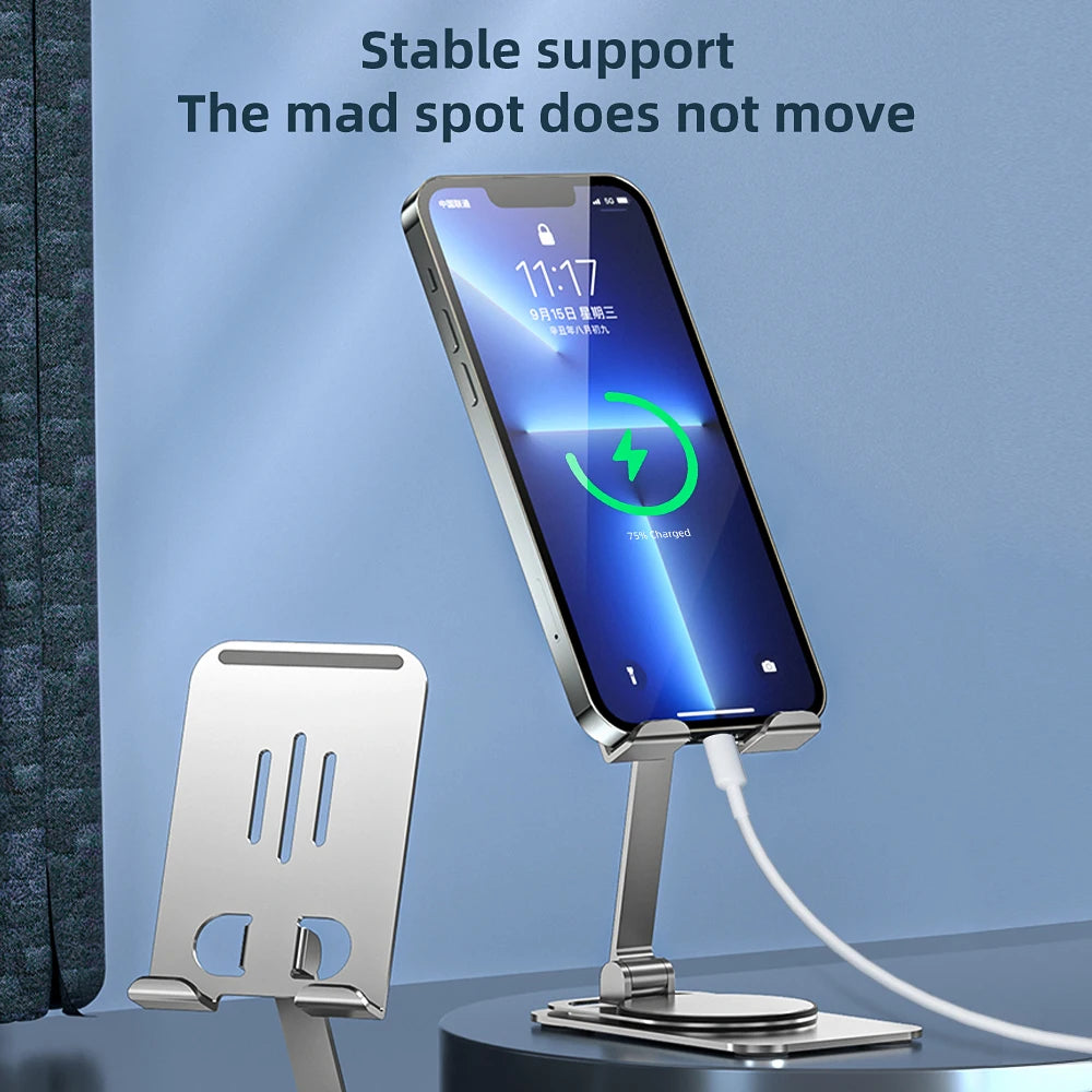 Metal Stand Holder For Tablet or Smartphone Goojodoq
