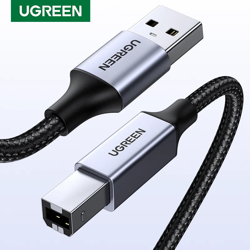UGREEN USB cable on a light gray background