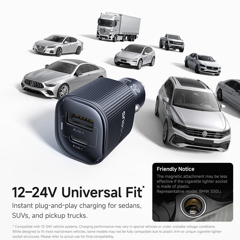 Baseus PrimeTrip VP2 Magnetic Car Charger