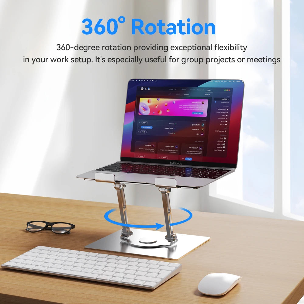 Goojodoq Laptop Stand Foldable Aluminum Alloy
