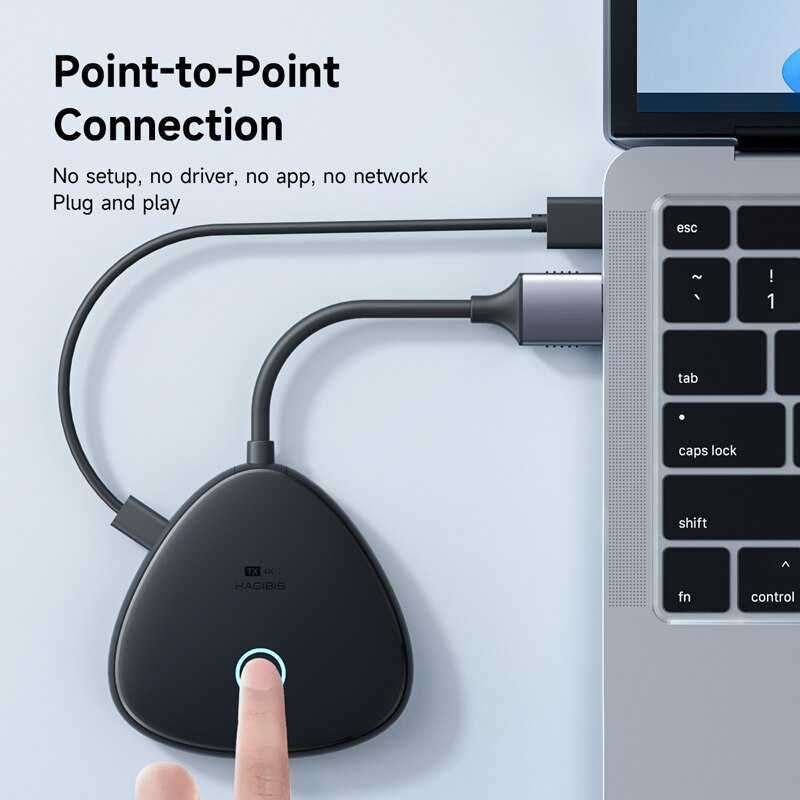 Transmissor HDMI 4K sem fio HAGIBIS