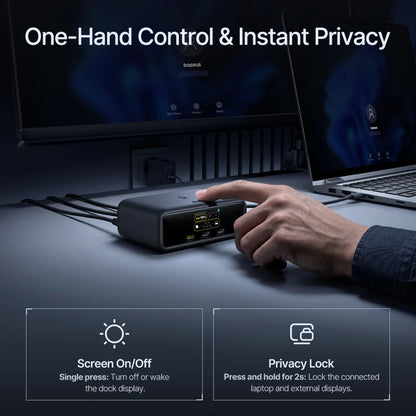 Baseus 10-in-1 Smart Display USB-C Docking Station