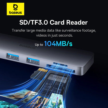 Baseus UltraJoy Dual USB-C Hub