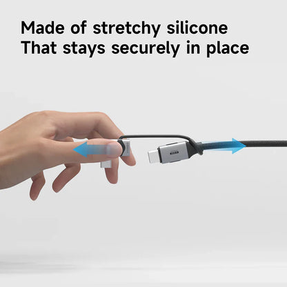 Hagibis Silicone Adapter Tether Straps (5-Pack)