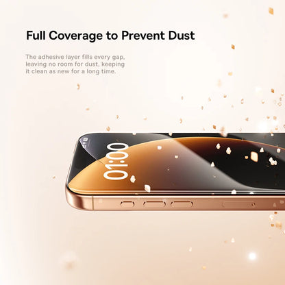 Baseus Bezel-Less Tempered Glass for iPhone 17 & 18 Series