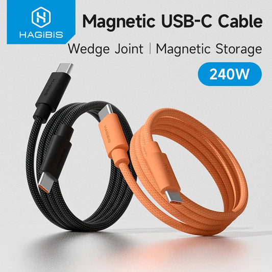 Hagibis Magnetic USB-C Cable 240W