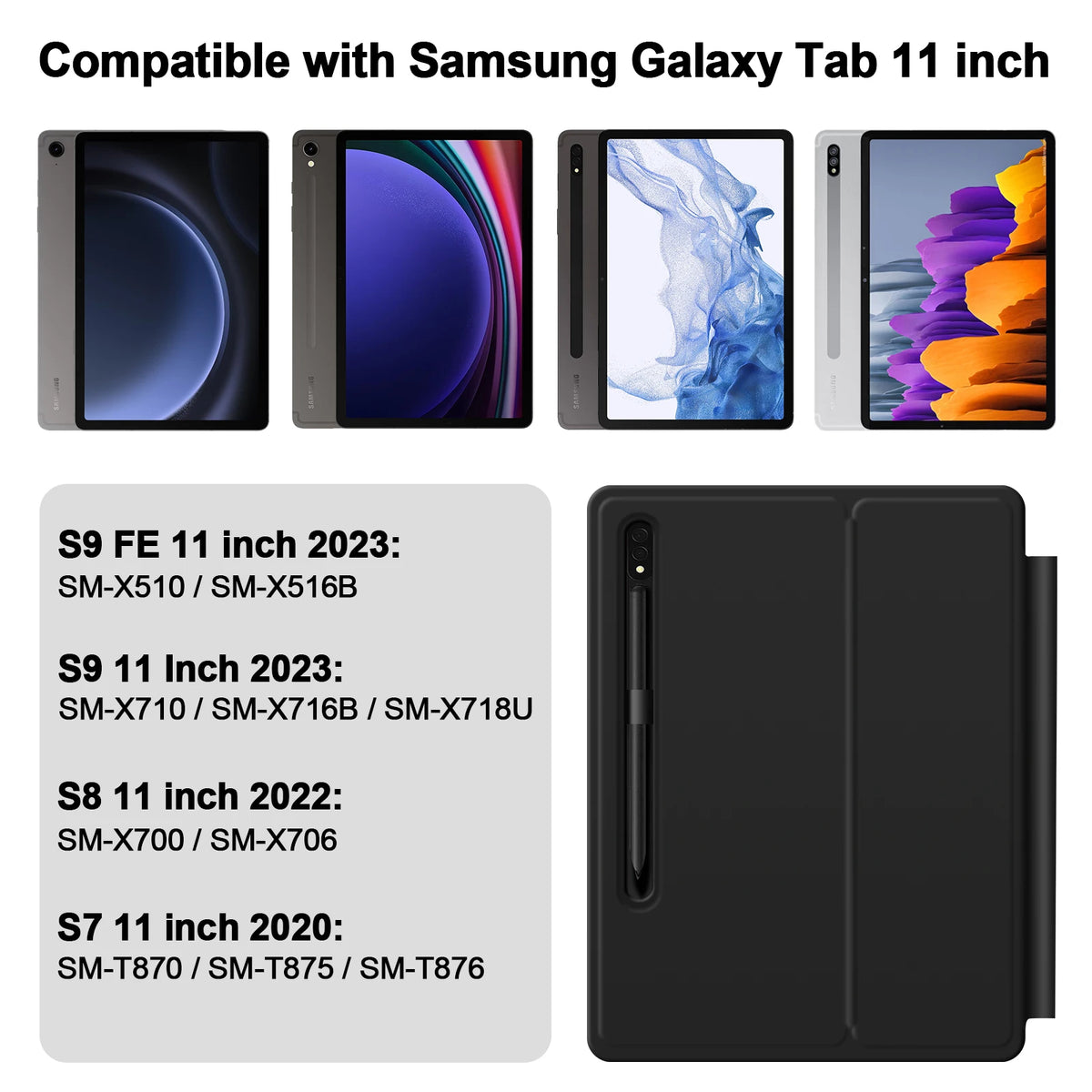 Goojodoq Magic Keyboard for Samsung Tab S