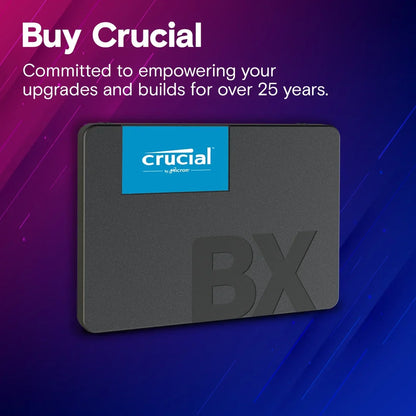 Crucial MX500 SATA III 2.5” Internal SSD