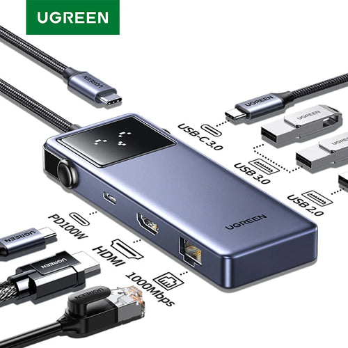 UGREEN Uno USB-C Hub 7-in-1 4K 60Hz 1000Mbps