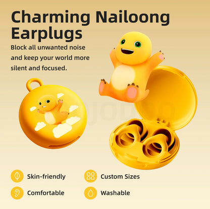 GOOJODOQ Nailoong Silicone Noise Reduction Earplugs