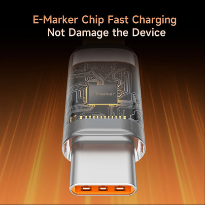 Hagibis USB-C to USB-C Wedge Cable PD 3.1 (240W)