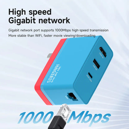 Switch TV Dock Charger GaN 65W Hagibis