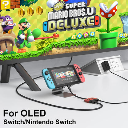 Nintendo Switch/OLED Dock HDMI USB C Goojodoq
